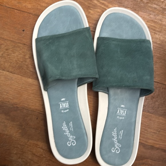 New without Box Seychelles slip-ons Seafoam Blue 10 - Picture 2 of 6